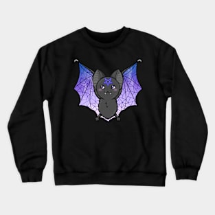 Stained Glass Bat Crewneck Sweatshirt